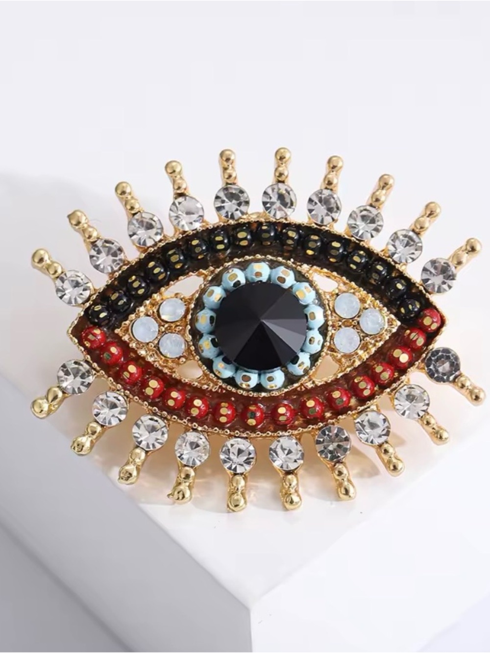 Evil Eye Brooch
